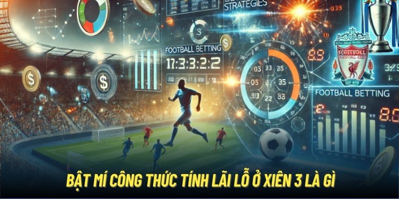 Bật mí công thức tính lãi lỗ ở xiên 3 là gì